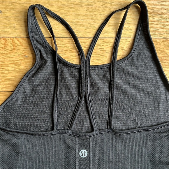 Lululemon swiftly tech Black Women's Strappy Top - Picture 3 of 5